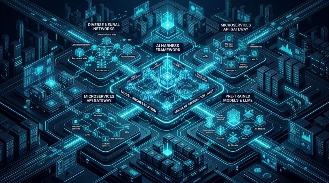 مفهوم AI Harness و لایه انتزاعی مدیریت مدل های هوش مصنوعی