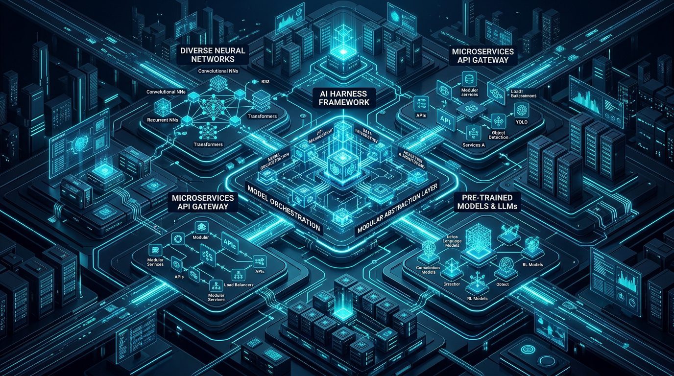 مفهوم AI Harness و لایه انتزاعی مدیریت مدل های هوش مصنوعی
