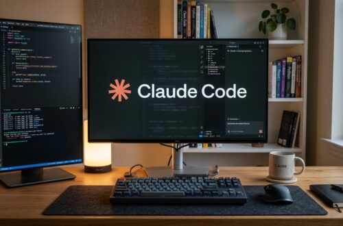 لوگو رسمی کلاد کد Claude Code و میز کار توسعه دهنده برای اجرای کلاد کد بصورت لوکال