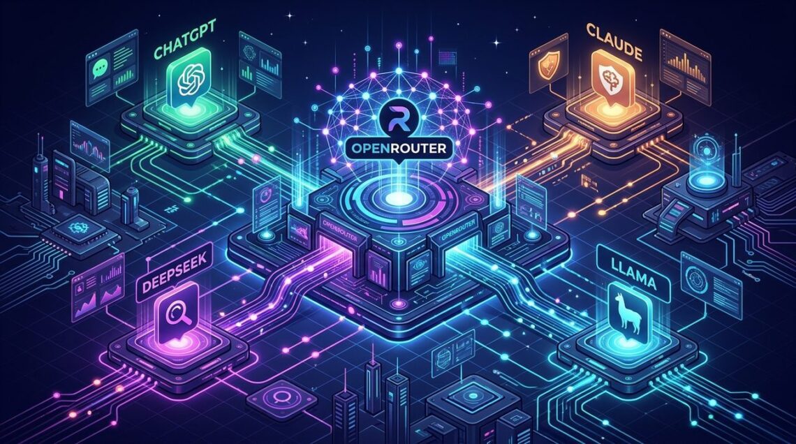 آموزش OpenRouter و درگاه یکپارچه هوش مصنوعی
