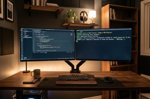 میز کار مدرن توسعه دهنده برای اجرای محلی مدل های زبانی کوچک SLM